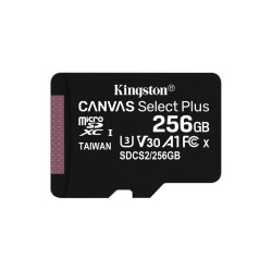 Micro SDXC 256GB Kingston Canvas Select